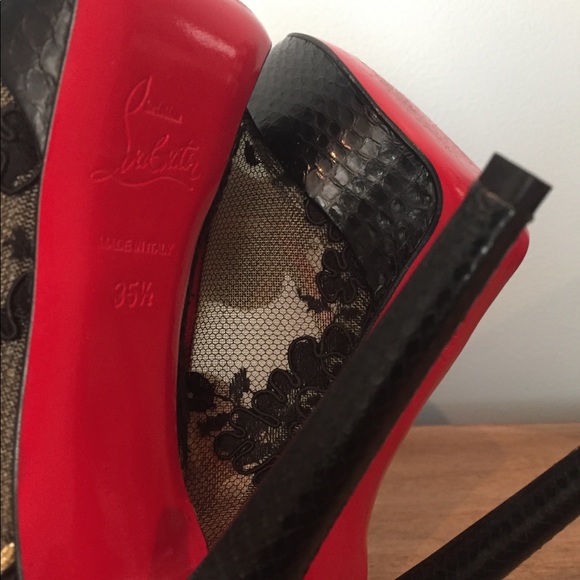 EUC Christian Louboutin Frutti Frutti 35.5 - Picture 6 of 7
